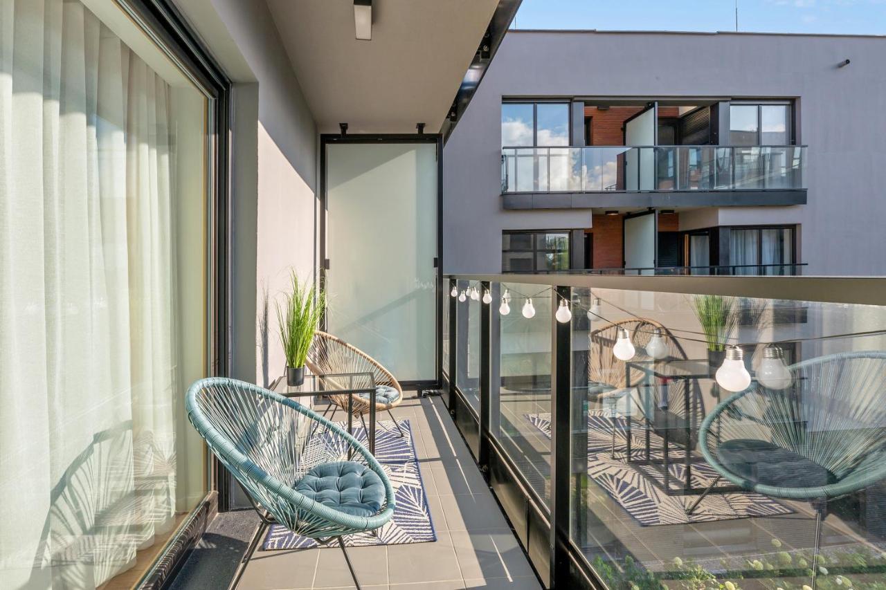 Nadmotlawie Riverside - Sauna, Gym & Parking By Downtown Apartments 格但斯克 外观 照片