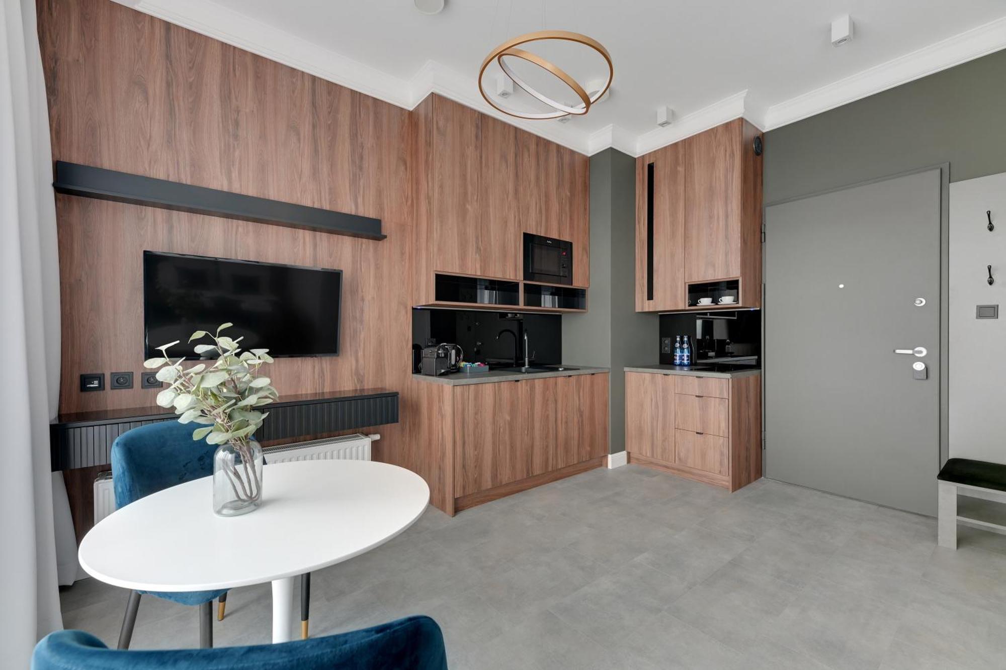 Nadmotlawie Riverside - Sauna, Gym & Parking By Downtown Apartments 格但斯克 客房 照片