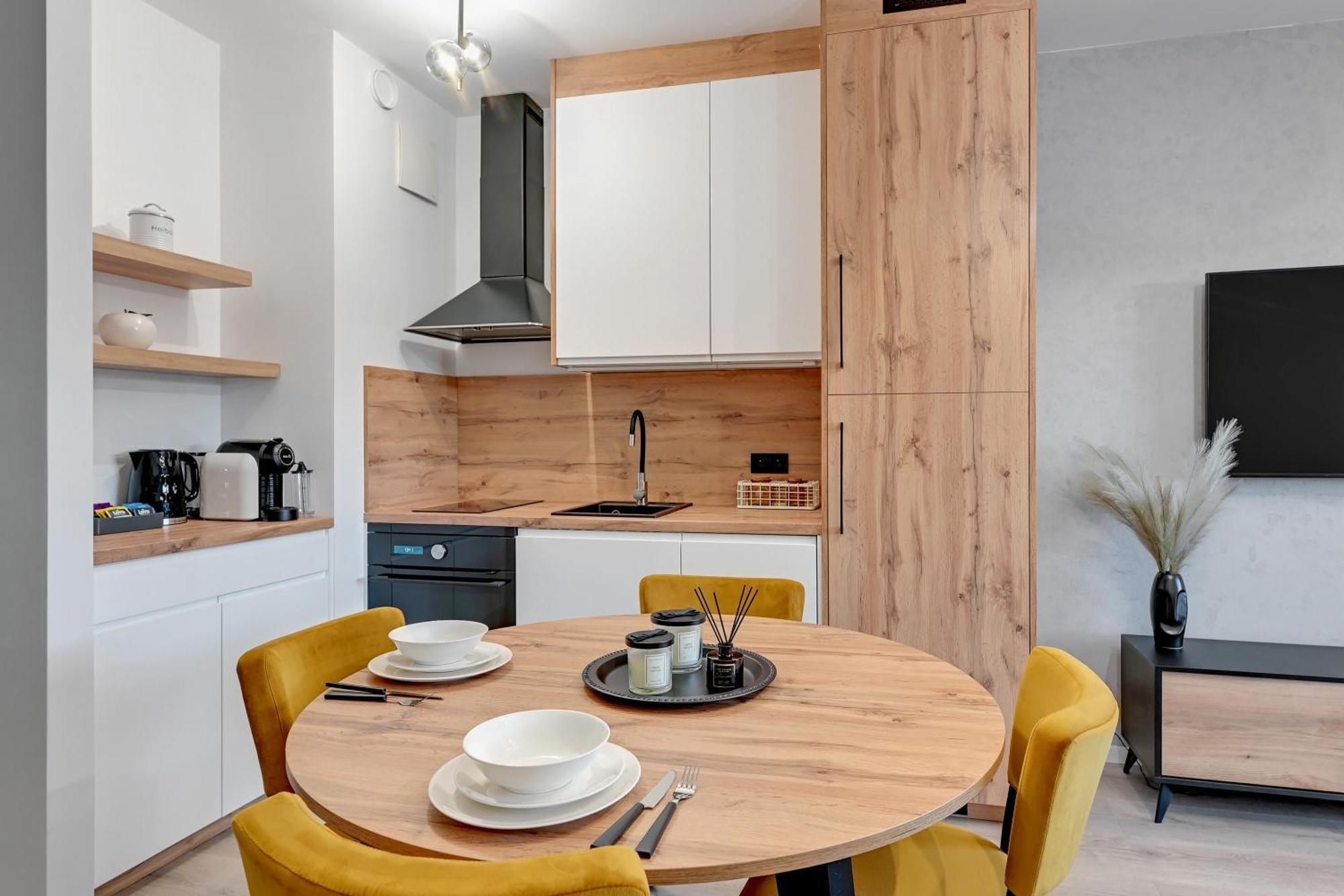 Nadmotlawie Riverside - Sauna, Gym & Parking By Downtown Apartments 格但斯克 客房 照片