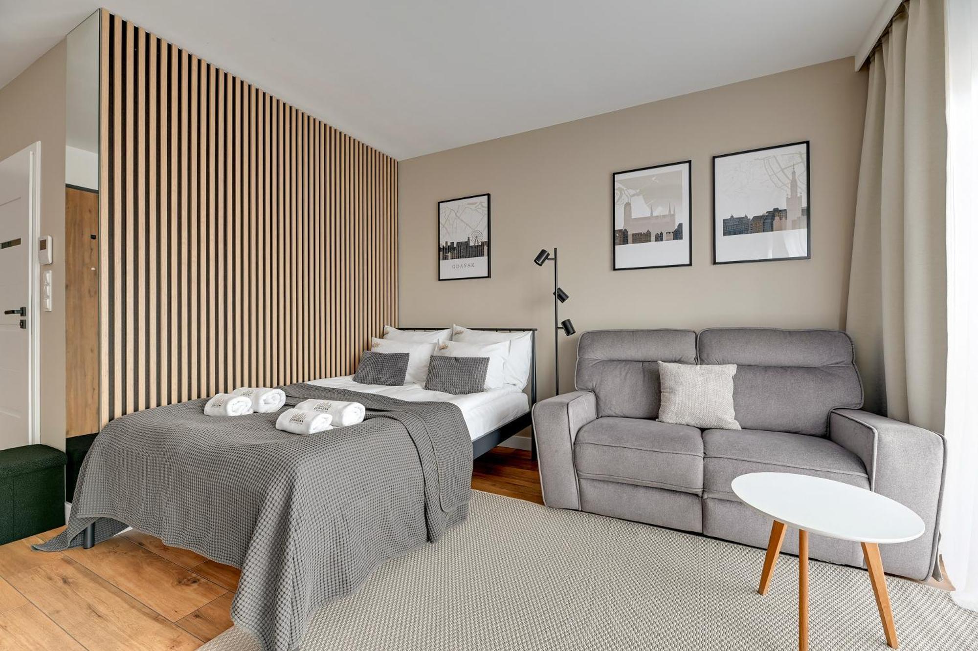 Nadmotlawie Riverside - Sauna, Gym & Parking By Downtown Apartments 格但斯克 外观 照片