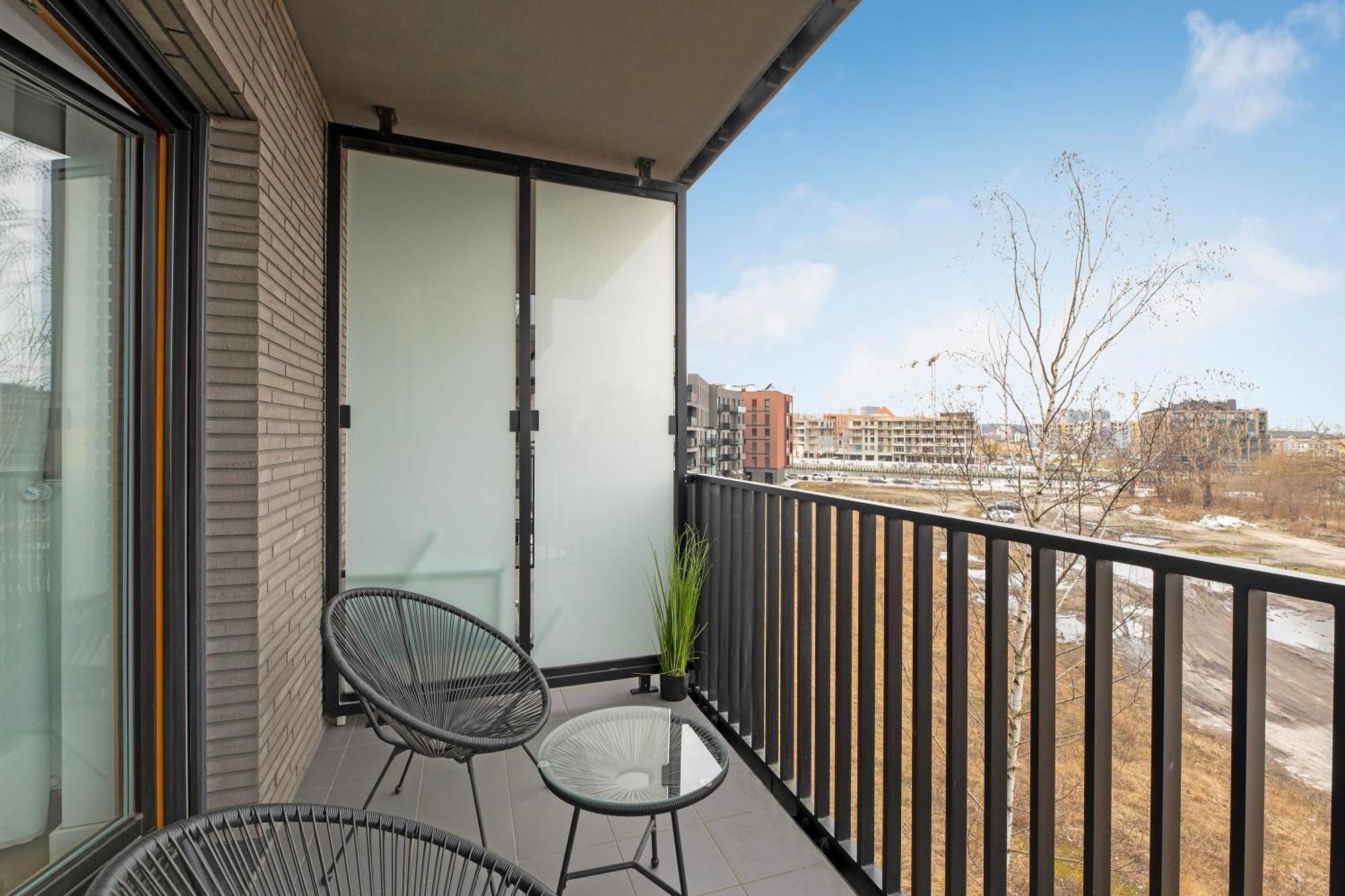 Nadmotlawie Riverside - Sauna, Gym & Parking By Downtown Apartments 格但斯克 客房 照片